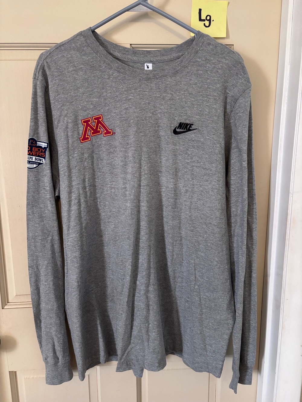 PINSTRIPE BOWL officially licensed NCAA Minnesota Golden Gophers shirt